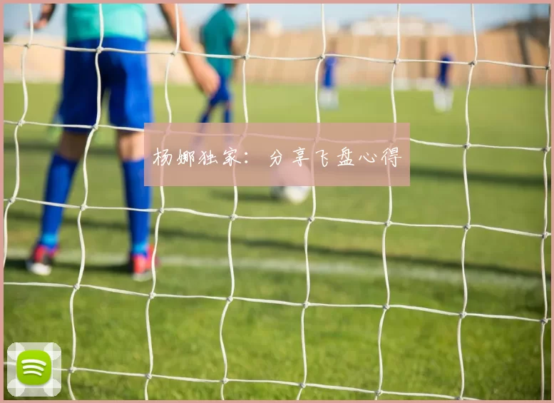 杨娜独家：分享飞盘心得